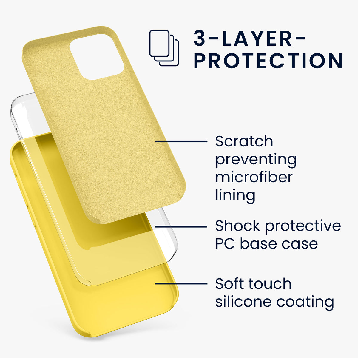 iPhone 12 / iPhone 12 Pro Silikon Handyhülle