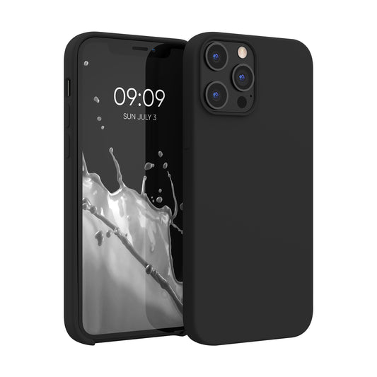 kwmobile Handyhülle für iPhone 12 Pro Max Case - Hülle Silikon - kabelloses Laden