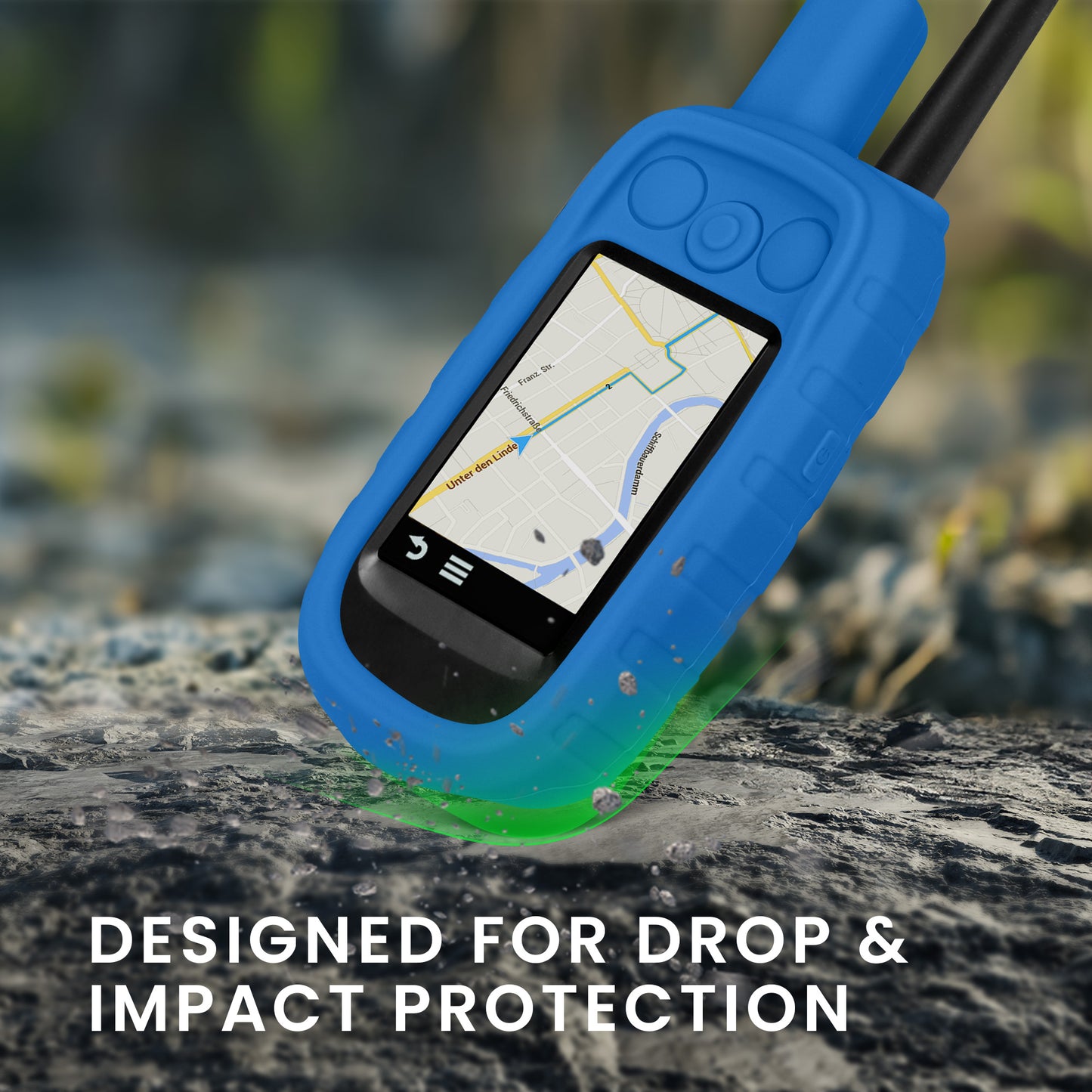 kwmobile Hülle für Garmin Alpha 100 Schutzhülle - Hülle für GPS Handgerät - Case