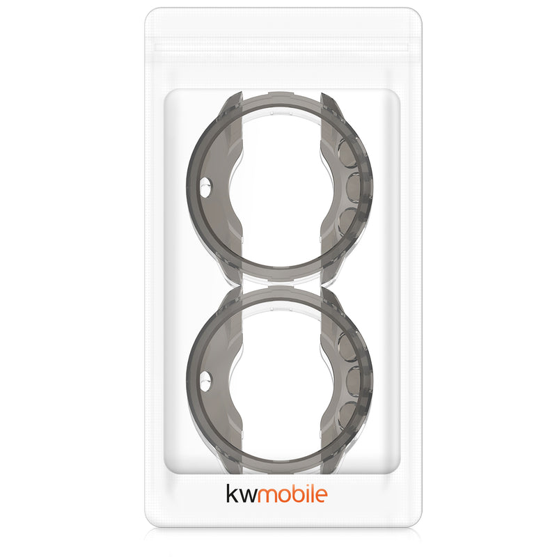 kwmobile 2x Sport Schutzhülle kompatibel mit Suunto 9 / 9 Baro / Spartan Sport Wrist HR Hülle - Case ohne Tracker