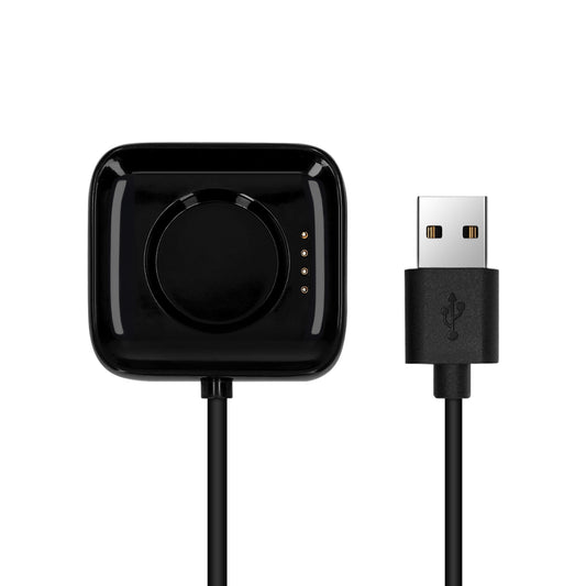 kwmobile Smartwatch Ladekabel für Oppo Watch 1 (46mm) USB Ladekabel für Smartwatch - Smart Watch Aufladekabel - Fitnesstracker Ersatzkabel - Schwarz Schwarz  [dsg01]