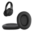 kwmobile 2x Ohr Polster für TaoTronics BH060 Ohrpolster - Ersatz Ohrpolster - Kopfhörer Ersatzteile - Kopfhörer Ersatzpolster für Over Ear Headphones Schwarz  