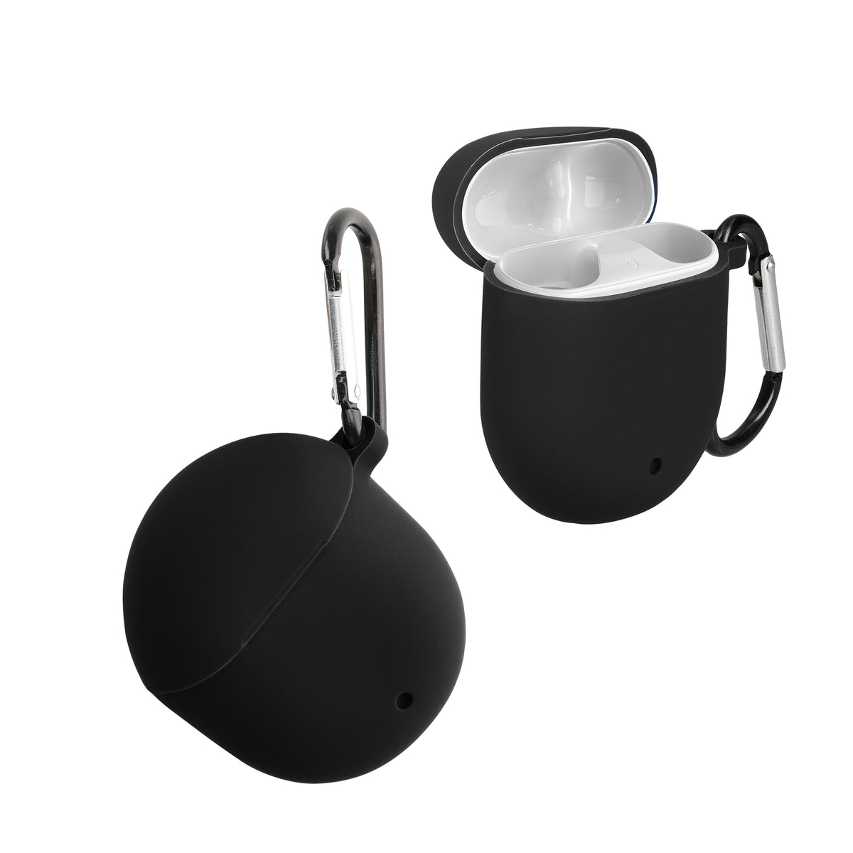Google Pixel Buds 2 (2020) stoßfeste Hülle mit Karabiner