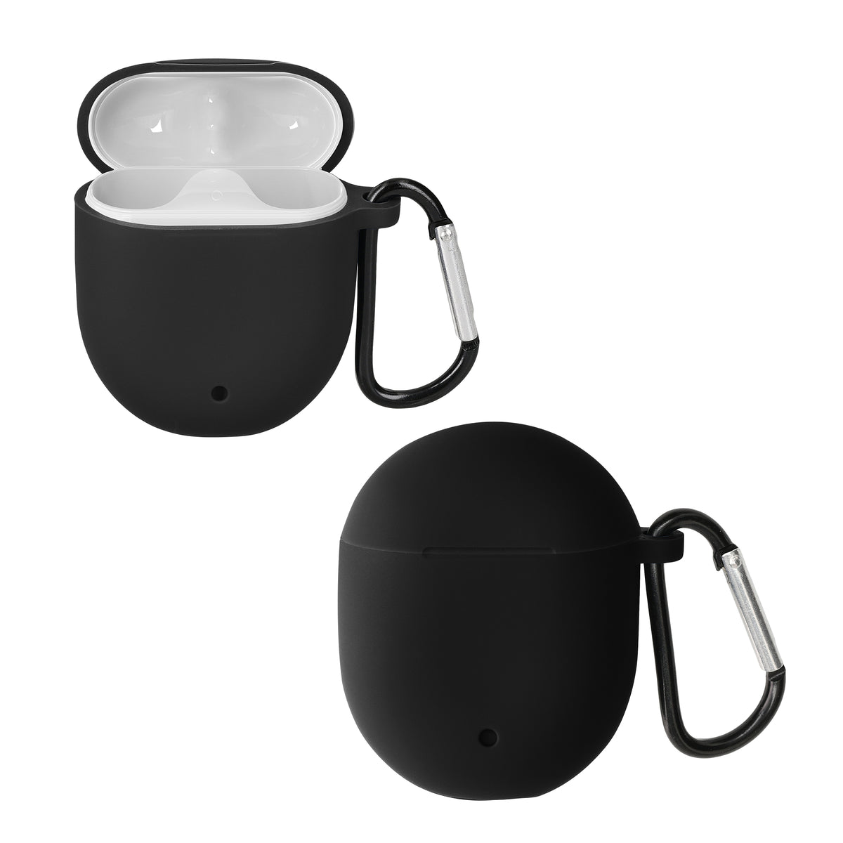 Google Pixel Buds 2 (2020) stoßfeste Hülle mit Karabiner