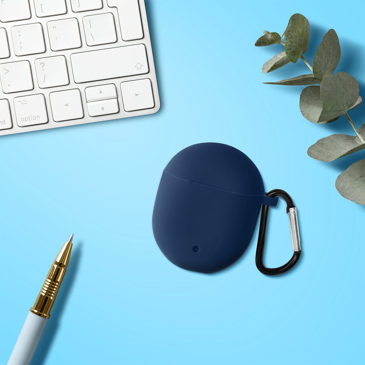 Google Pixel Buds 2 (2020) stoßfeste Hülle mit Karabiner