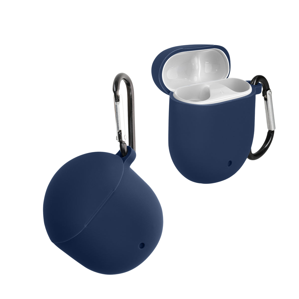 Google Pixel Buds 2 (2020) stoßfeste Hülle mit Karabiner
