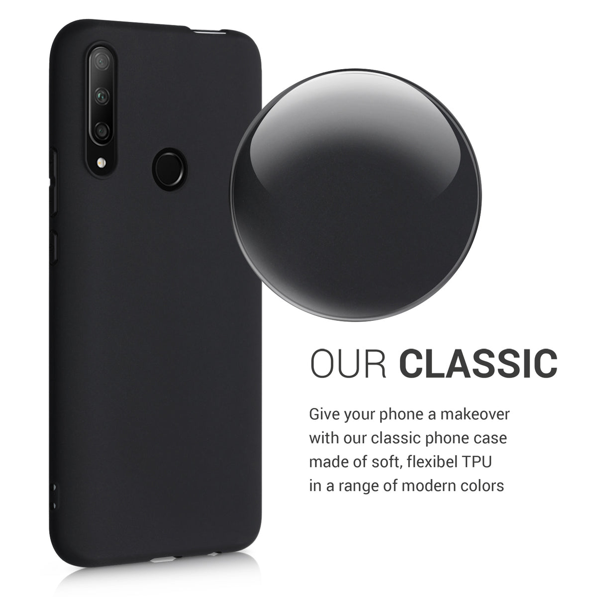 kwmobile Handyhülle für HONOR 9X (EU-Version) Hülle - Kabelloses Laden - Schutzhülle Cover