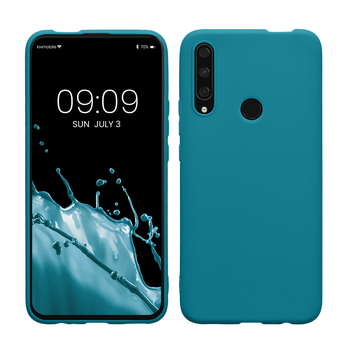 kwmobile Handyhülle für HONOR 9X (EU-Version) Hülle - Kabelloses Laden - Schutzhülle Cover