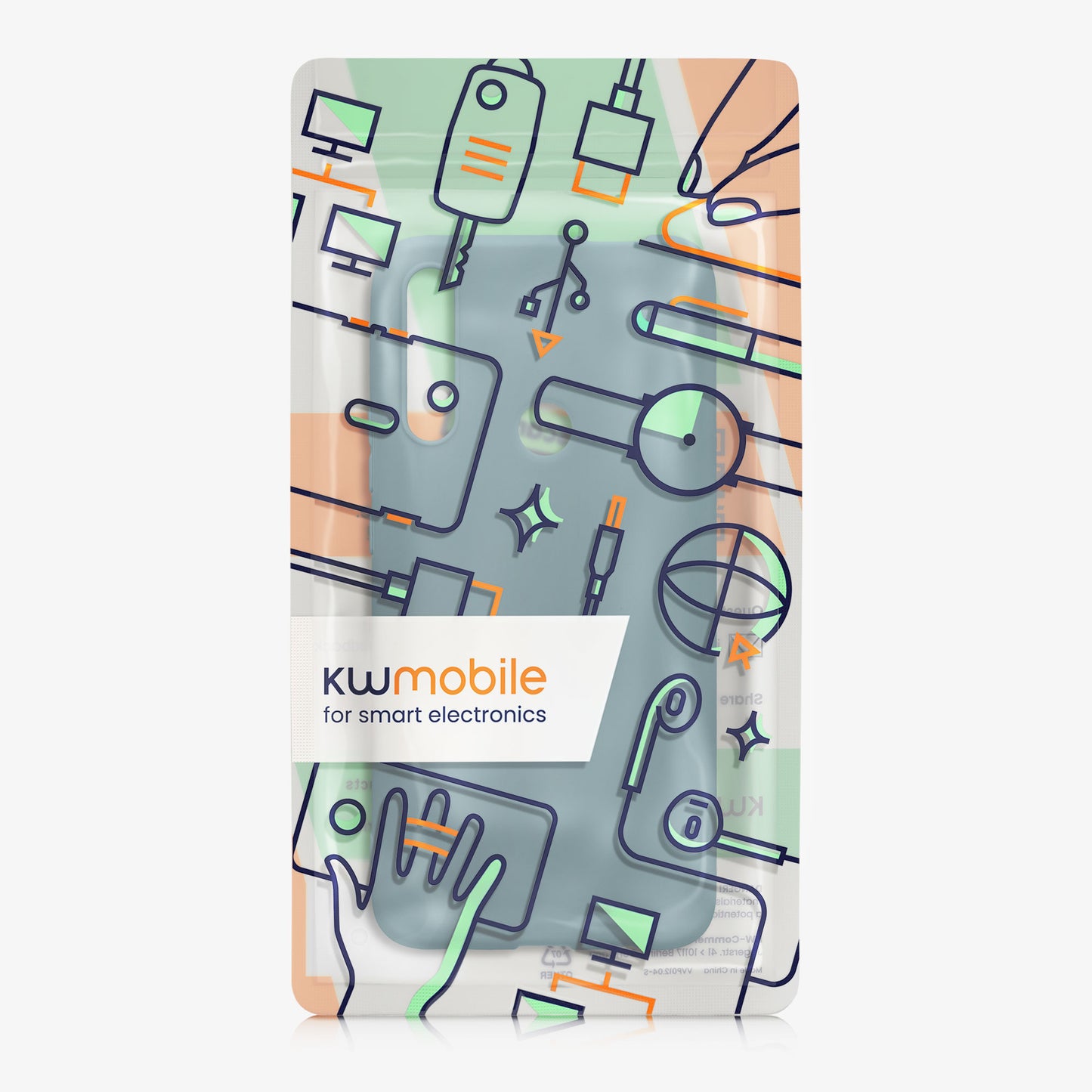 kwmobile Handyhülle für HONOR 9X (EU-Version) Hülle - Kabelloses Laden - Schutzhülle Cover