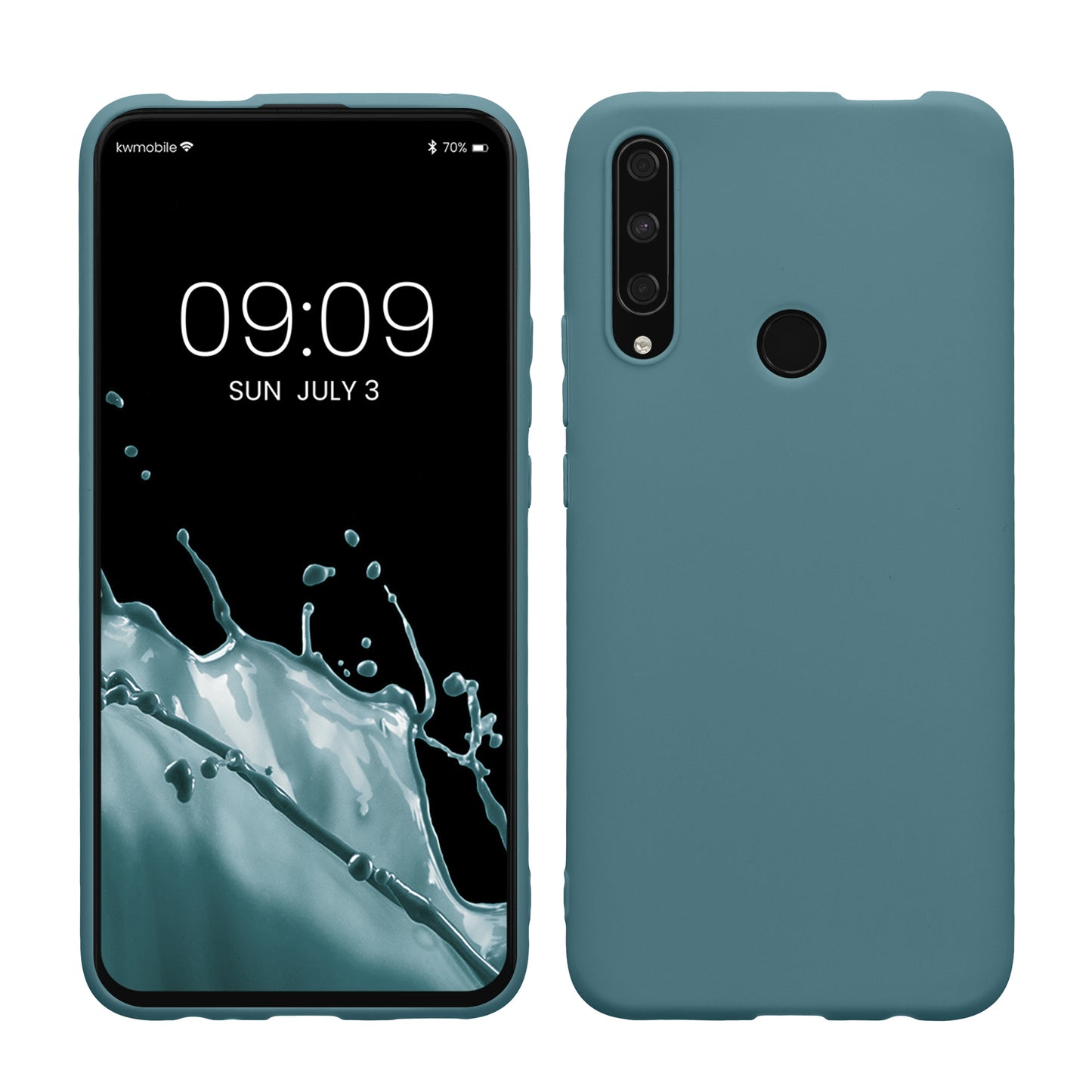 kwmobile Handyhülle für HONOR 9X (EU-Version) Hülle - Kabelloses Laden - Schutzhülle Cover