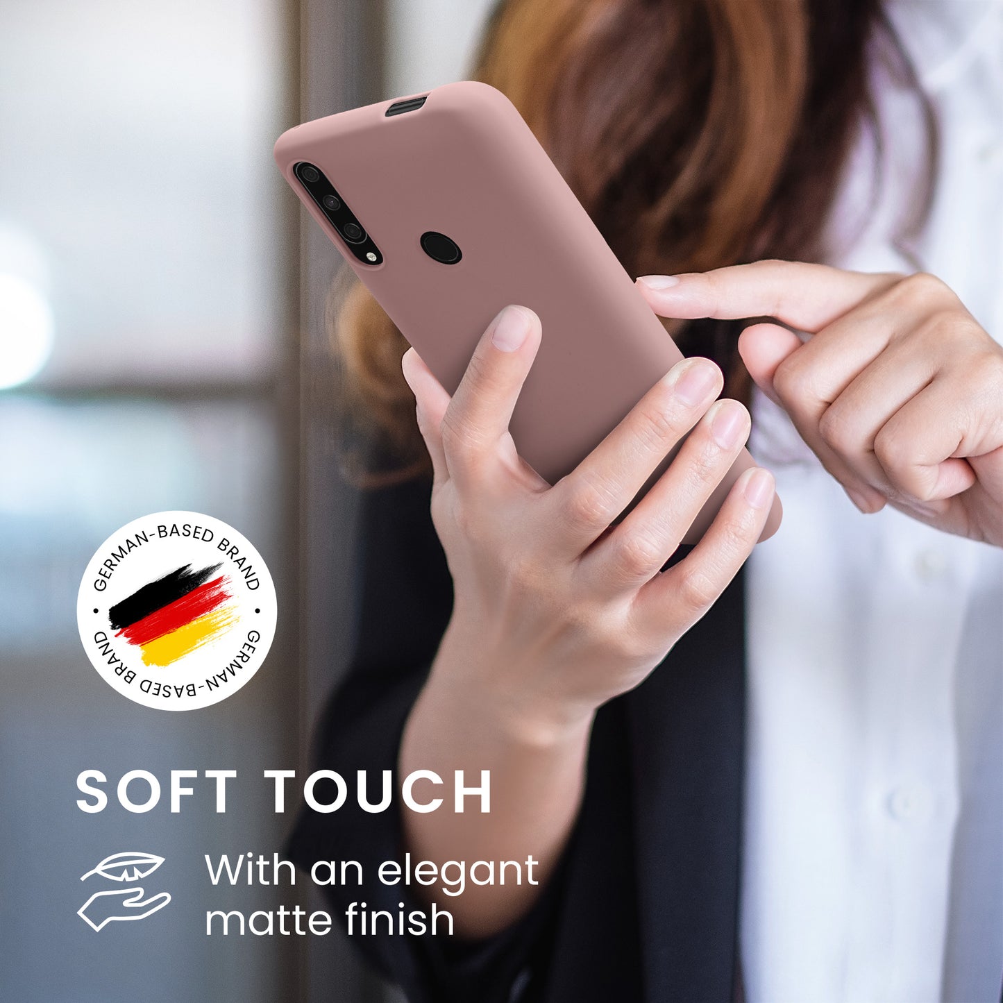 kwmobile Handyhülle für HONOR 9X (EU-Version) Hülle - Kabelloses Laden - Schutzhülle Cover