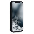 iPhone 12 / iPhone 12 Pro stoßfestes Holz Hardcase mit TPU Bumper Kompass
