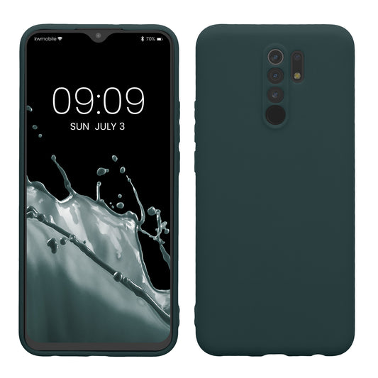kwmobile Handyhülle für Xiaomi Redmi 9 - weiches Silikon Case - Schutzhülle Cover