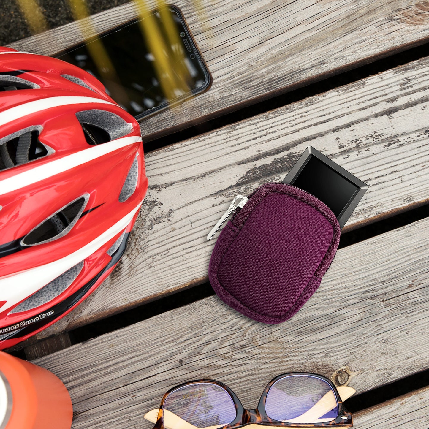 kwmobile Tasche kompatibel mit Bosch Kiox / Kiox 300 - E-Bike Computer Hülle - Schutztasche