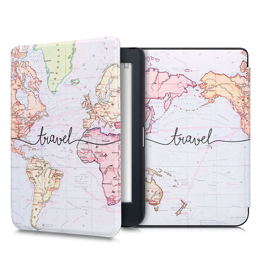 kwmobile Schutzhülle für Kobo Nia Hülle - eReader Flip Case mit Auto Sleep Funktion