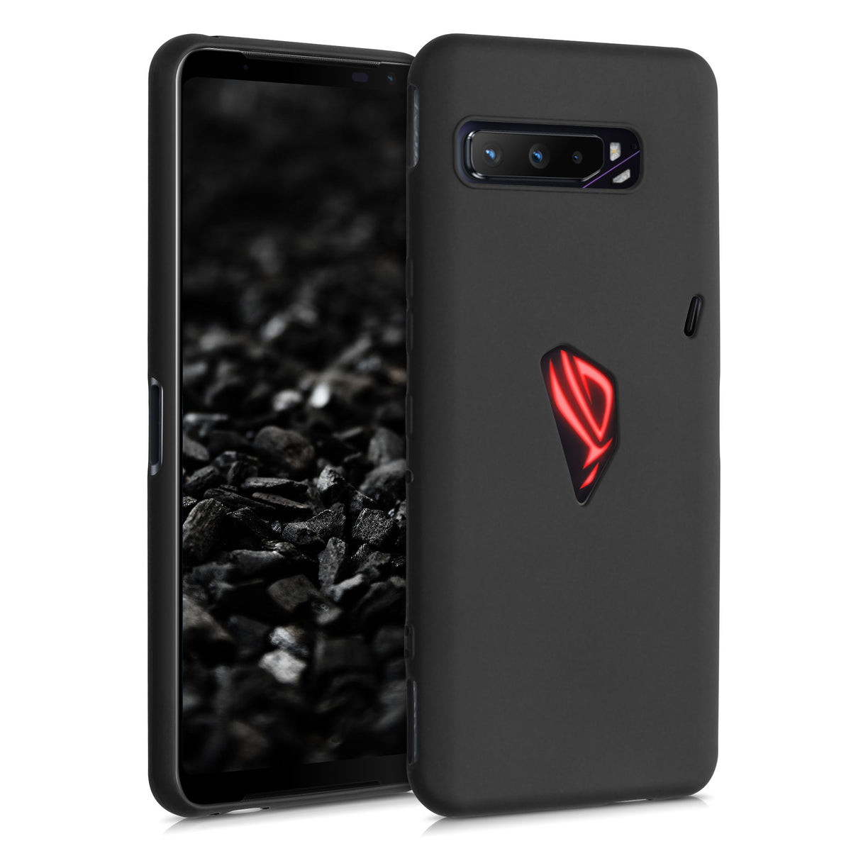 kwmobile Handyhülle für ASUS ROG Phone 3 (ZS661KS) Hülle - Kabelloses Laden - Schutzhülle Cover