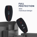 kwmobile Schlüsselhülle für Ford 3-Tasten Autoschlüssel Keyless Go Hülle - Autoschlüssel Schlüssel Hülle
