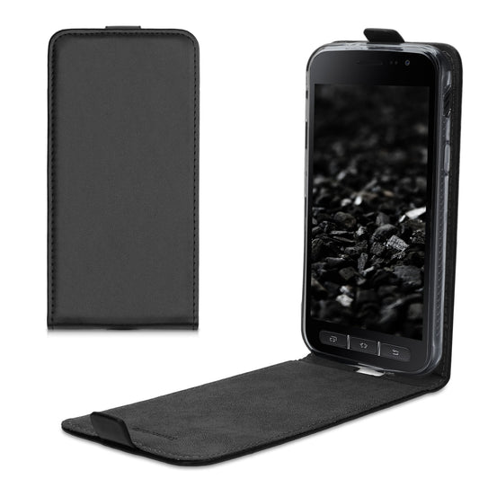 kwmobile Schutzhülle kompatibel mit Samsung Galaxy Xcover 4 / 4S - Hülle Handy - Flip Case Handyhülle