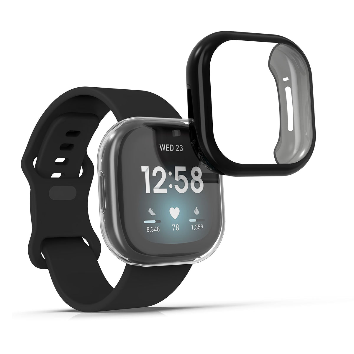 Fitbit Versa 3 / Sense Fullbody Display Hülle