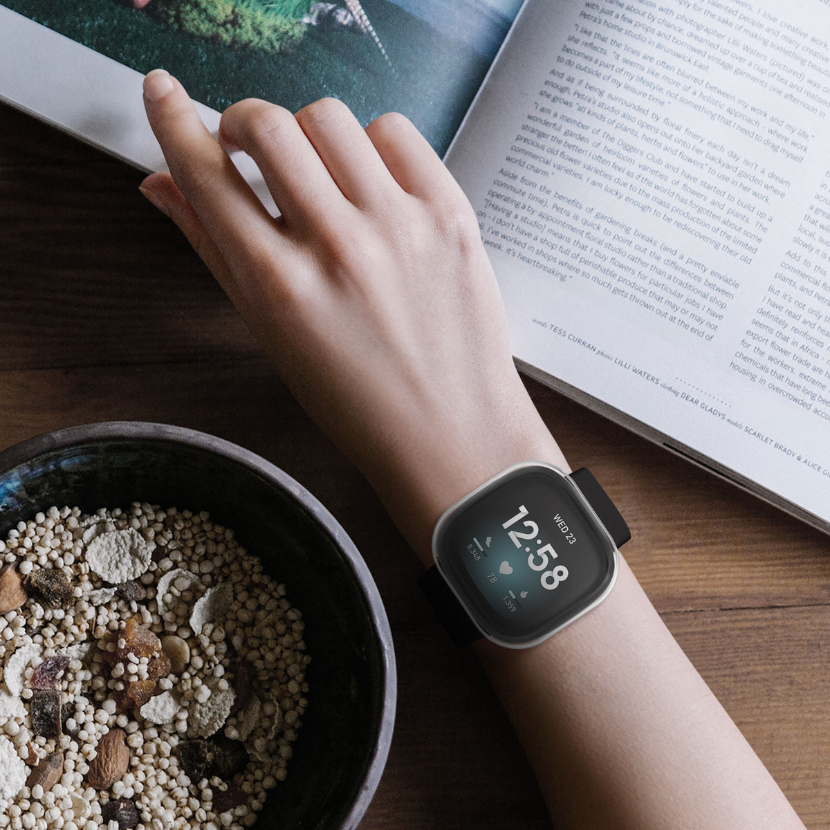 Fitbit Versa 3 / Sense Fullbody Display Hülle