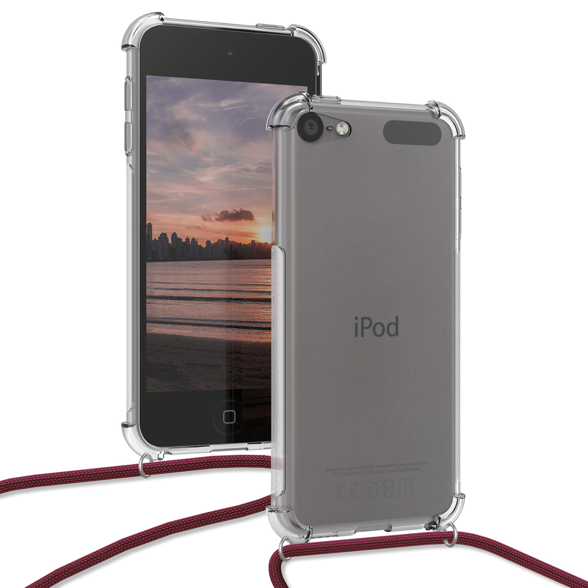 iPod Touch 6G / 7G Silikon Handykette Transparent
