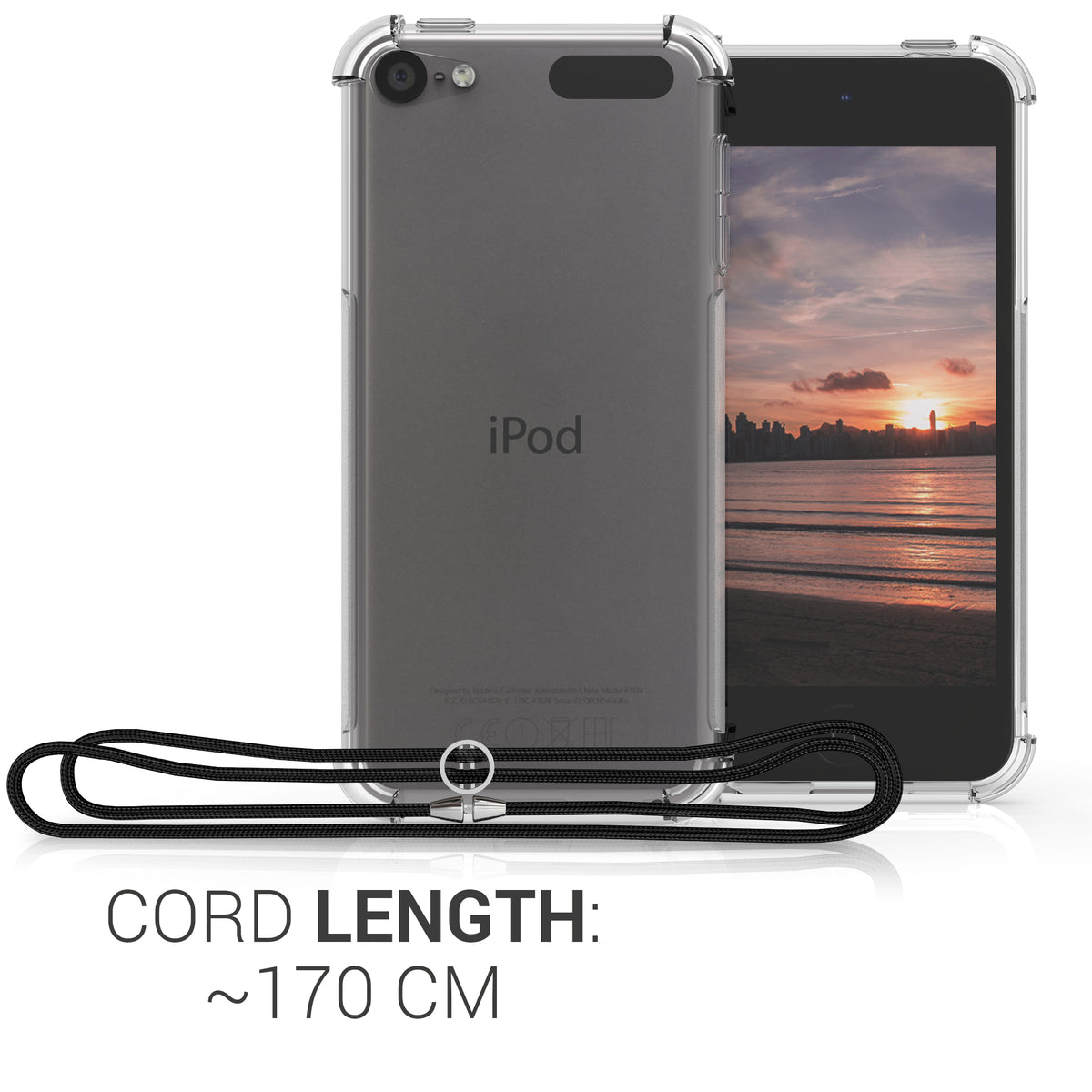 iPod Touch 6G / 7G Silikon Handykette Transparent