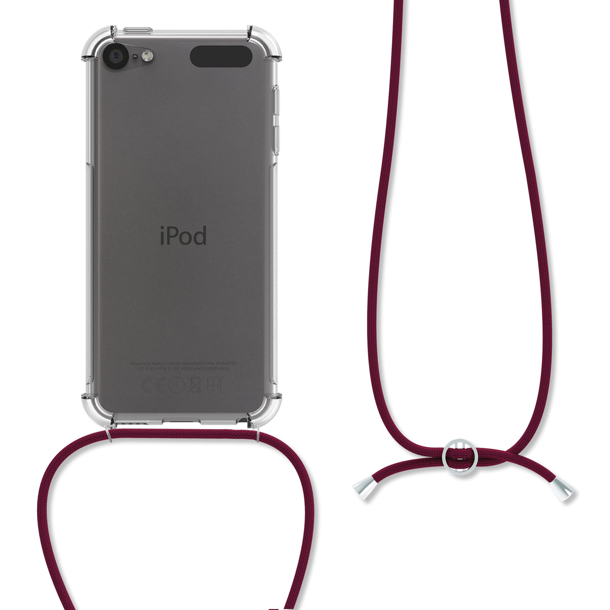 iPod Touch 6G / 7G Silikon Handykette Transparent