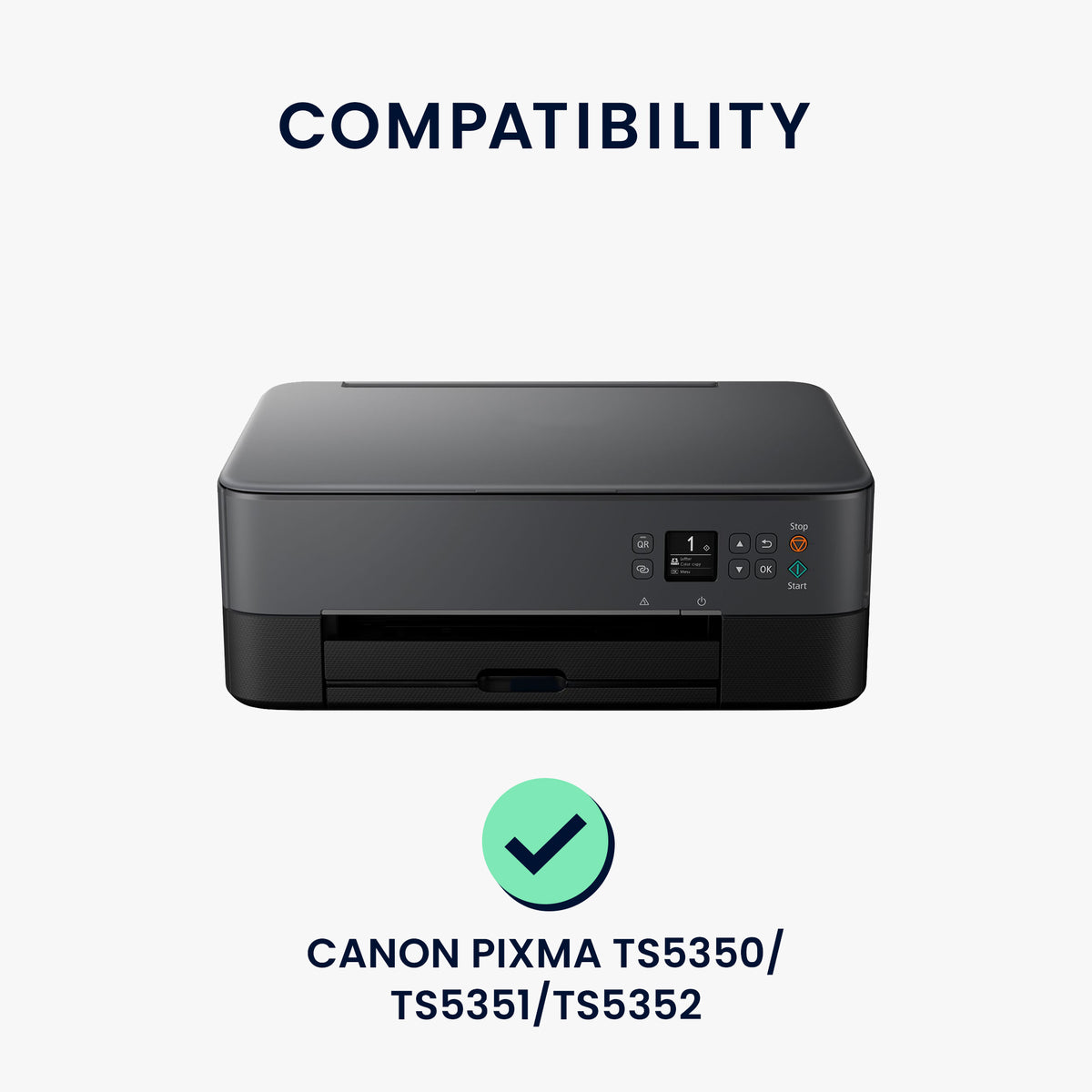 Staubschutzhülle für Canon Pixma TS5350 / TS5351 / TS5352 Stoff