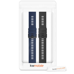 kwmobile Uhrenarmband für HONOR Watch GS Pro Armband - Fitnesstracker Band Set aus Silikon - Ersatzarmband Smartwatch