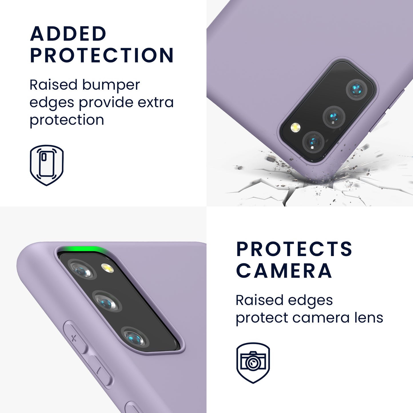 kwmobile Handyhülle für Samsung Galaxy S20 FE - Schutzhülle Cover