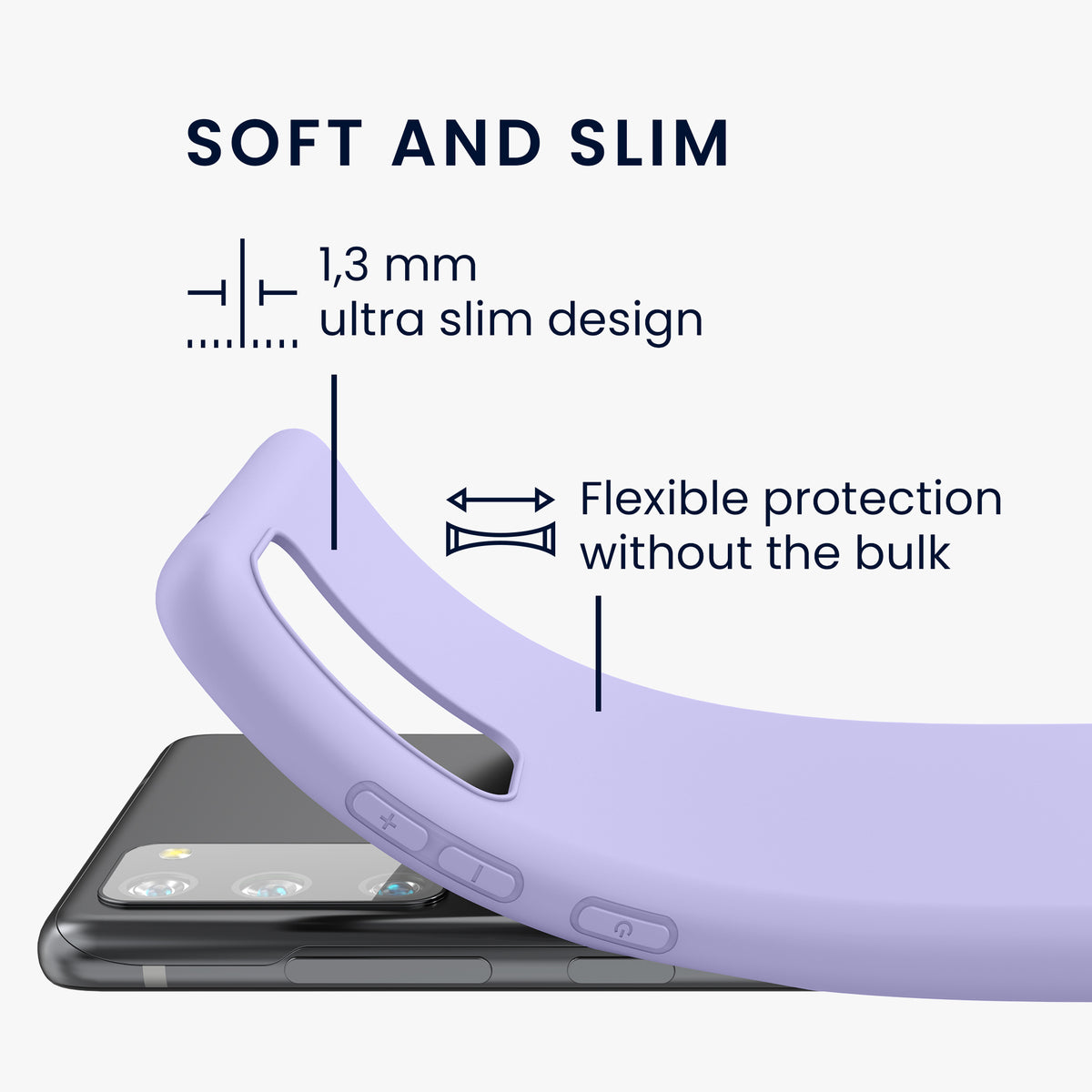 kwmobile Handyhülle für Samsung Galaxy S20 FE - Schutzhülle Cover