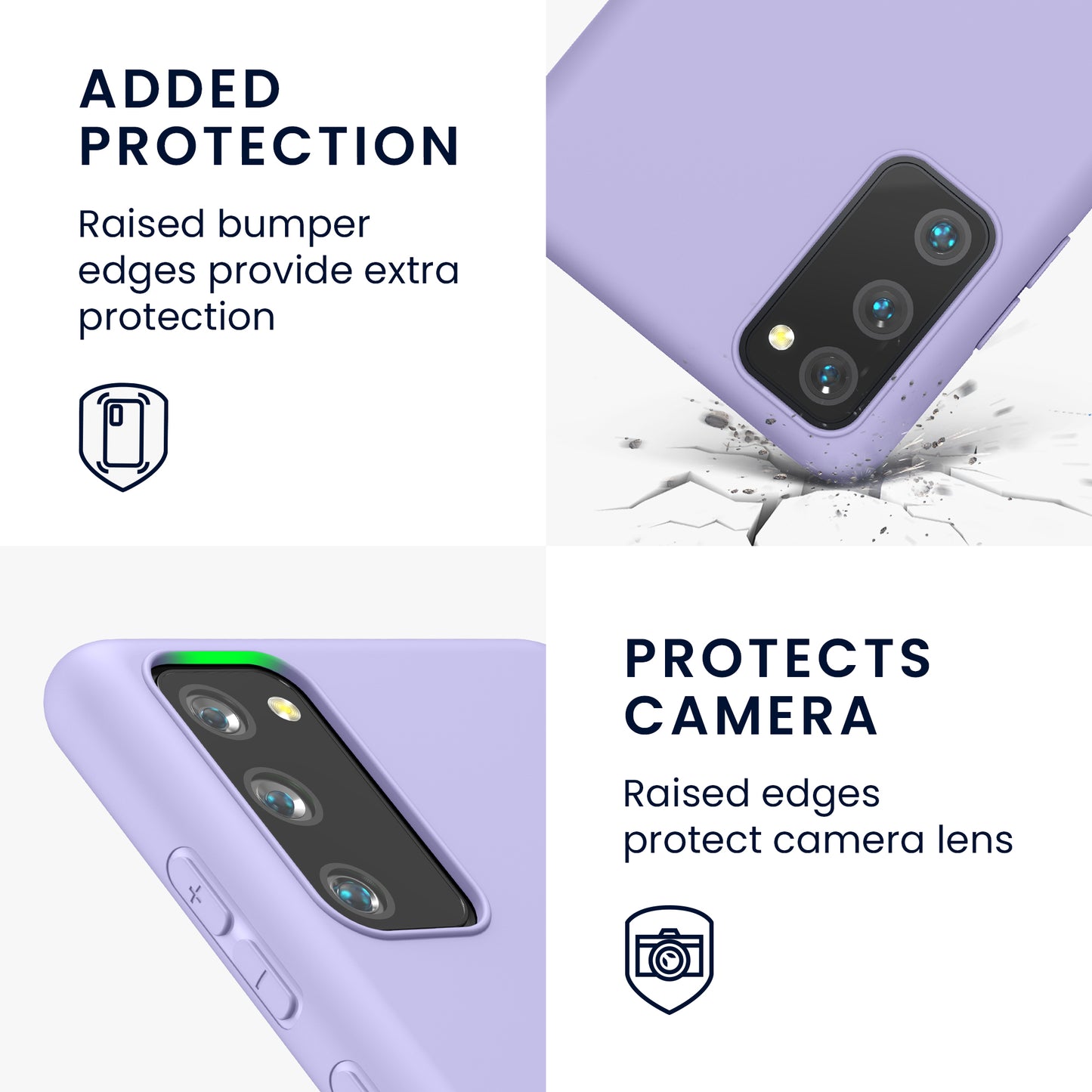 kwmobile Handyhülle für Samsung Galaxy S20 FE - Schutzhülle Cover