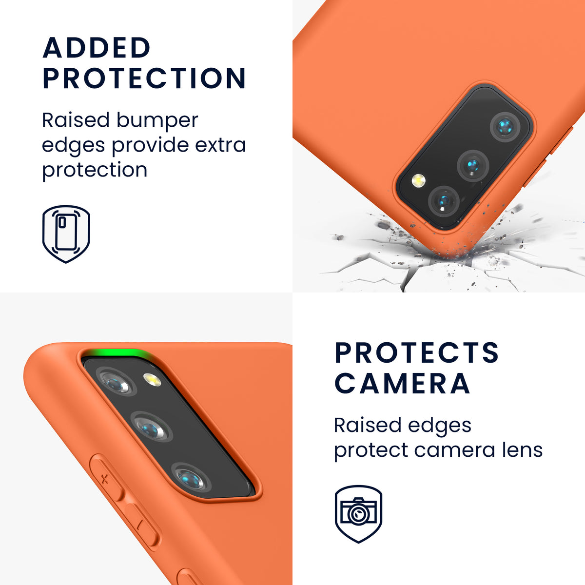 kwmobile Handyhülle für Samsung Galaxy S20 FE - Schutzhülle Cover