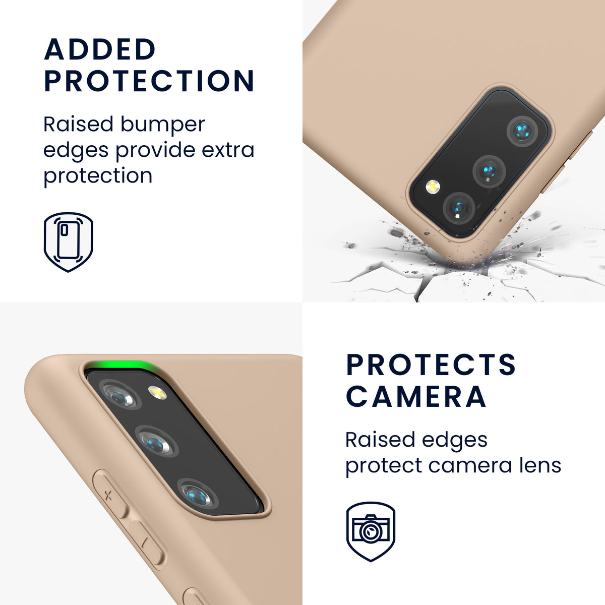 kwmobile Handyhülle für Samsung Galaxy S20 FE - Schutzhülle Cover