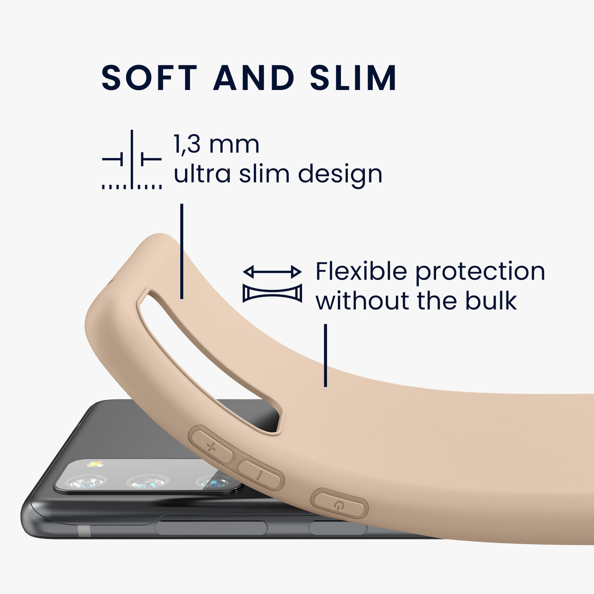 kwmobile Handyhülle für Samsung Galaxy S20 FE - Schutzhülle Cover