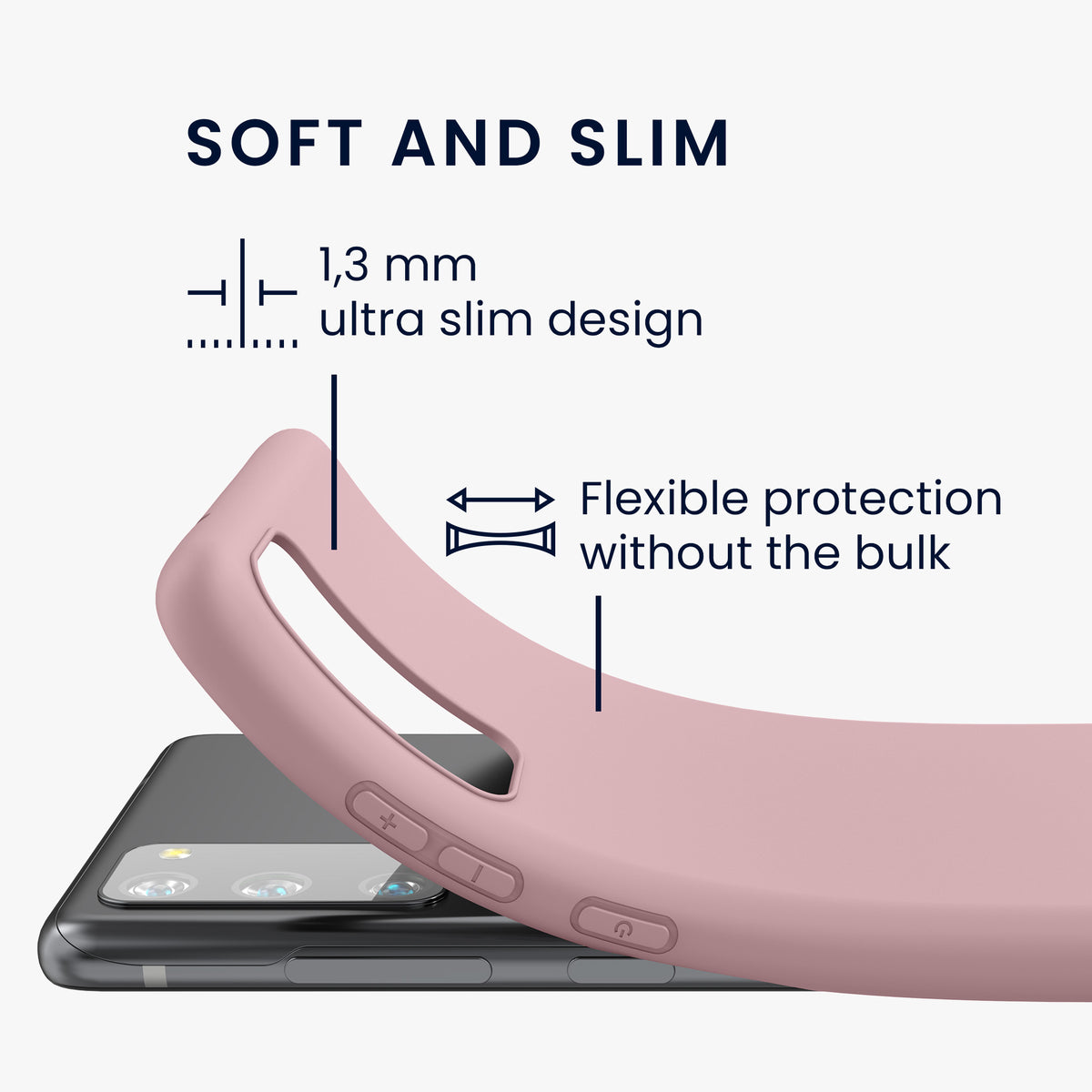 kwmobile Handyhülle für Samsung Galaxy S20 FE - Schutzhülle Cover