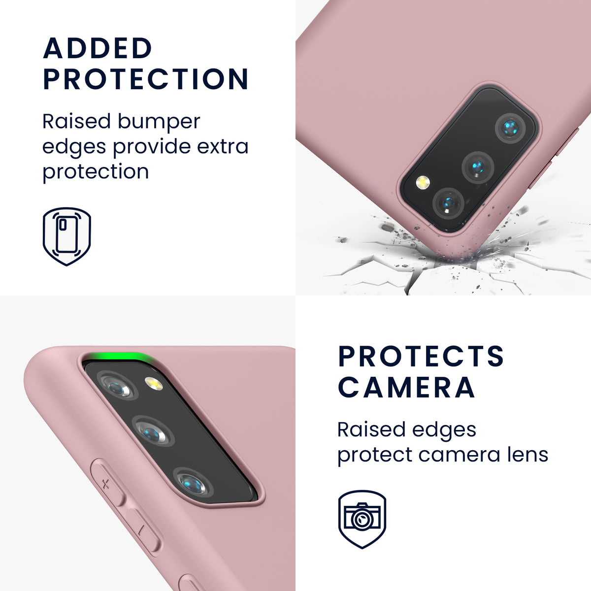 kwmobile Handyhülle für Samsung Galaxy S20 FE - Schutzhülle Cover