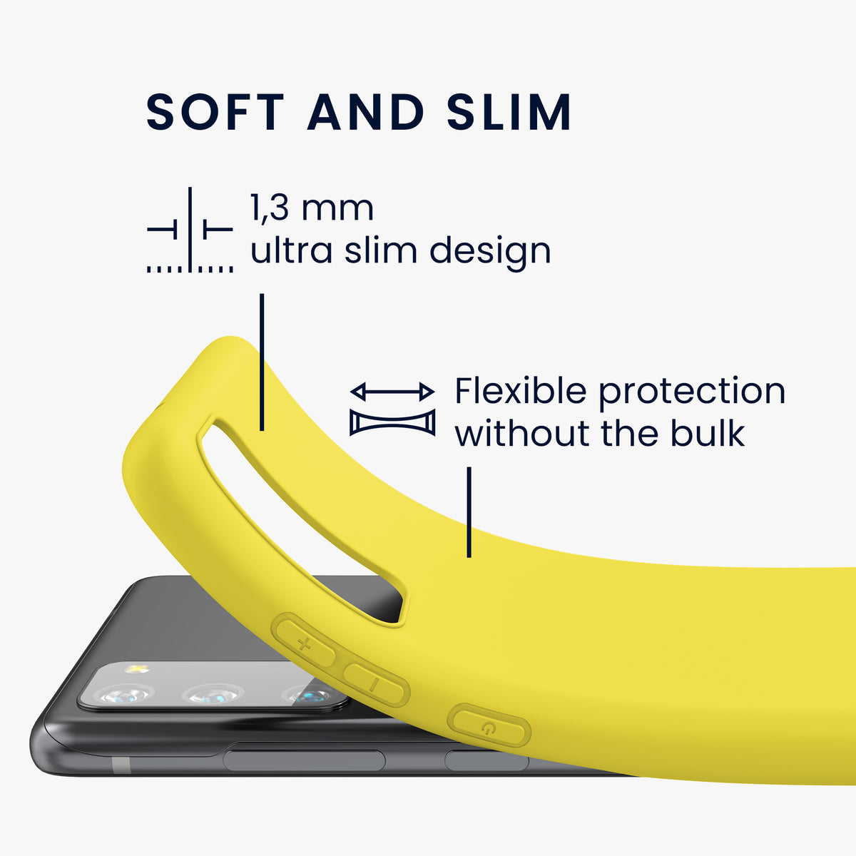 kwmobile Handyhülle für Samsung Galaxy S20 FE - Schutzhülle Cover