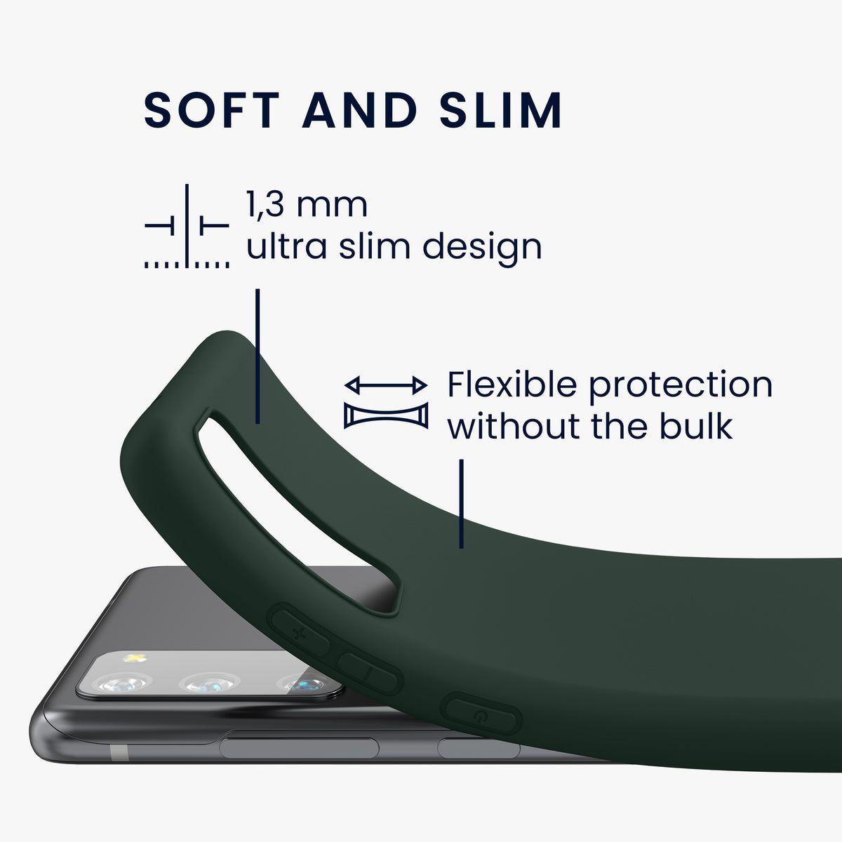 kwmobile Handyhülle für Samsung Galaxy S20 FE - Schutzhülle Cover