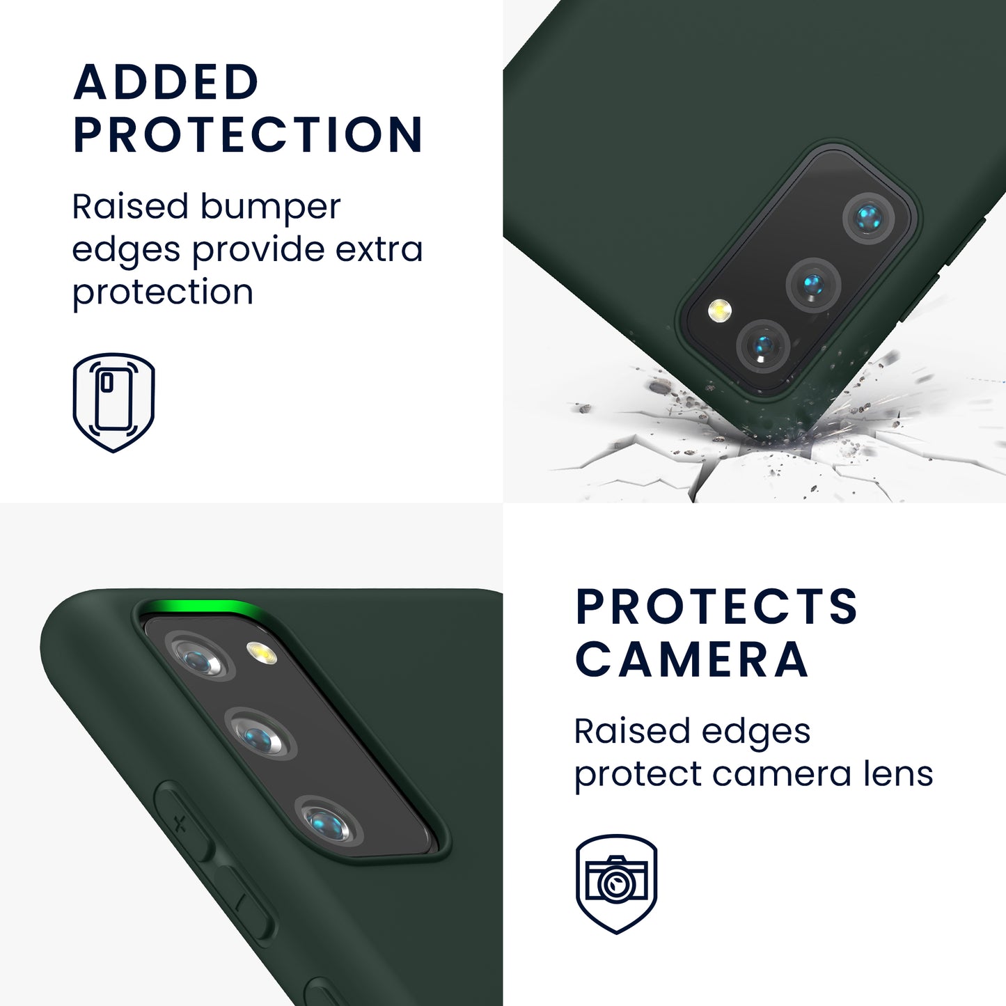 kwmobile Handyhülle für Samsung Galaxy S20 FE - Schutzhülle Cover
