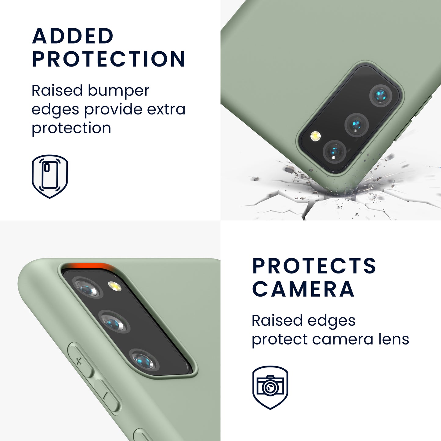 kwmobile Handyhülle für Samsung Galaxy S20 FE - Schutzhülle Cover