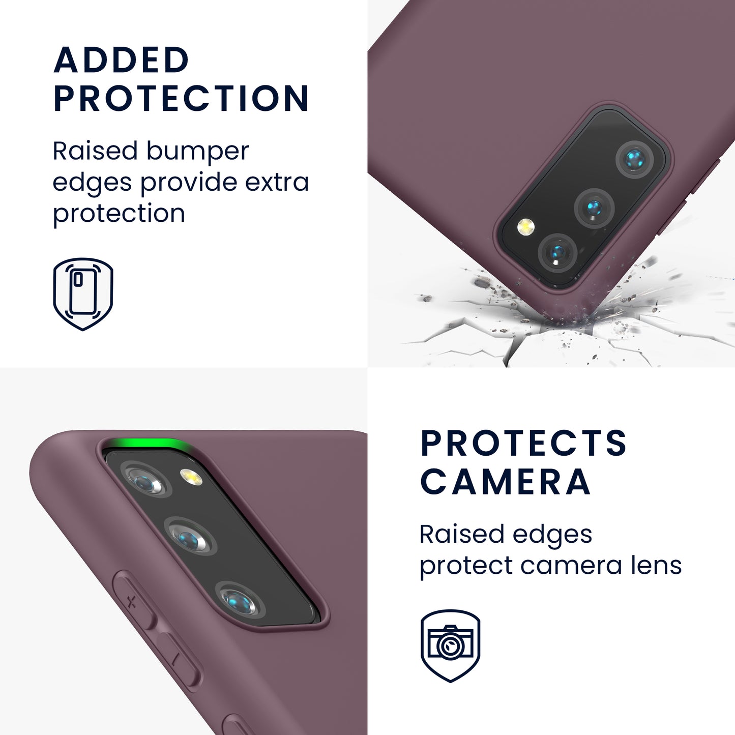 kwmobile Handyhülle für Samsung Galaxy S20 FE - Schutzhülle Cover