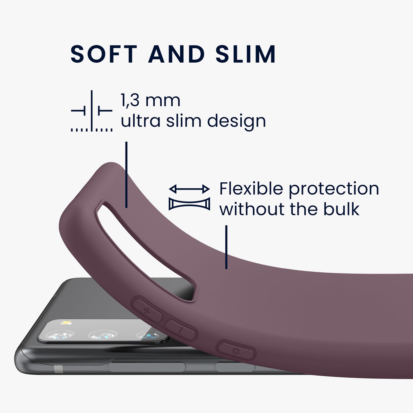 kwmobile Handyhülle für Samsung Galaxy S20 FE - Schutzhülle Cover