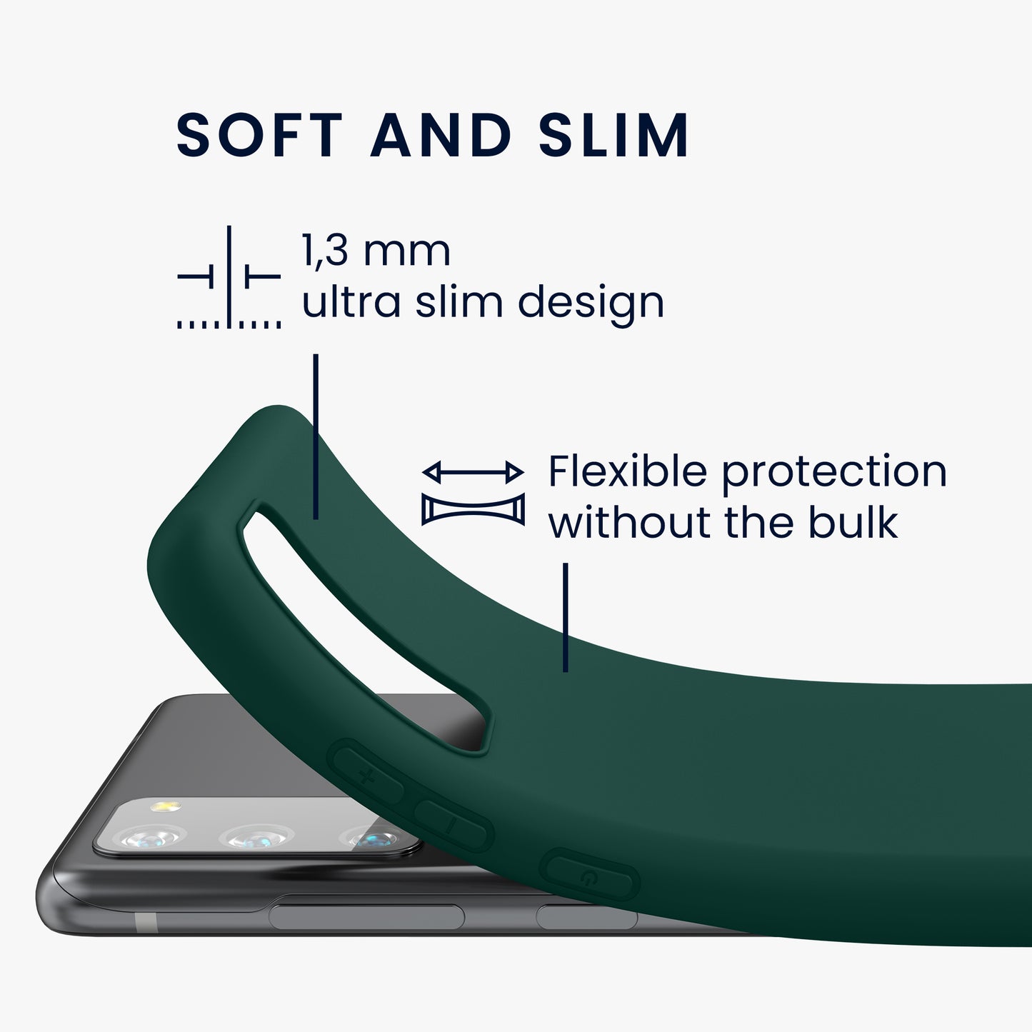 kwmobile Handyhülle für Samsung Galaxy S20 FE - Schutzhülle Cover