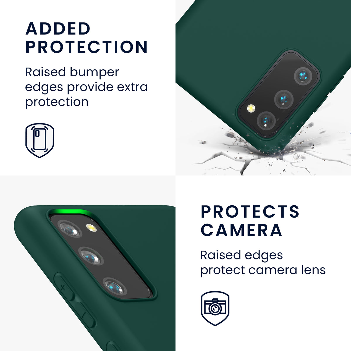 kwmobile Handyhülle für Samsung Galaxy S20 FE - Schutzhülle Cover