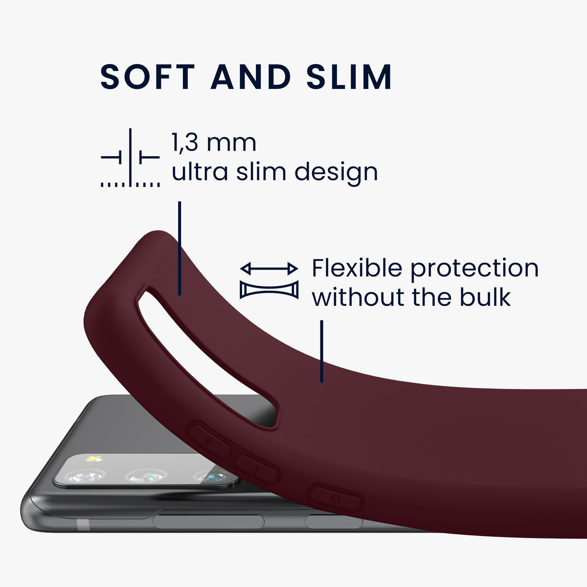 kwmobile Handyhülle für Samsung Galaxy S20 FE - Schutzhülle Cover