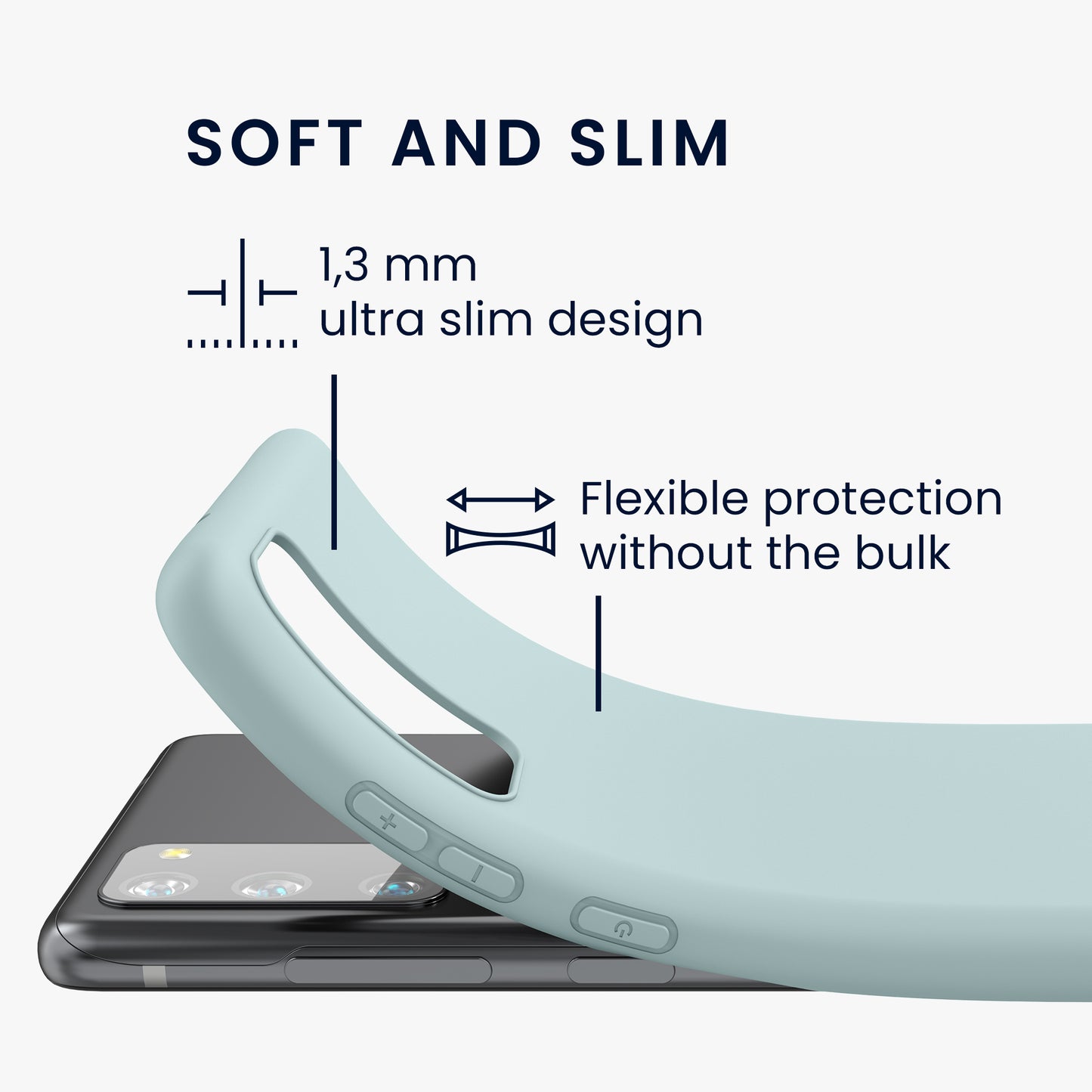 kwmobile Handyhülle für Samsung Galaxy S20 FE - Schutzhülle Cover