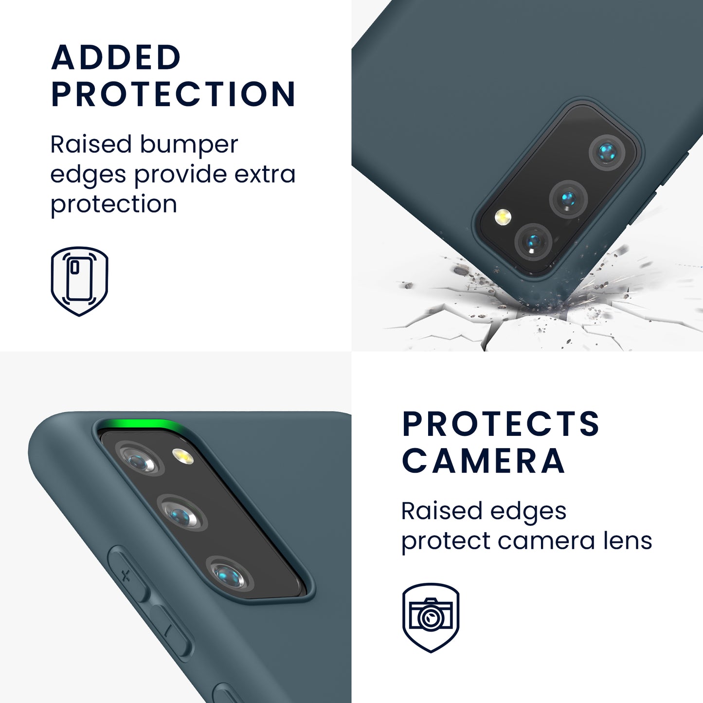 kwmobile Handyhülle für Samsung Galaxy S20 FE - Schutzhülle Cover