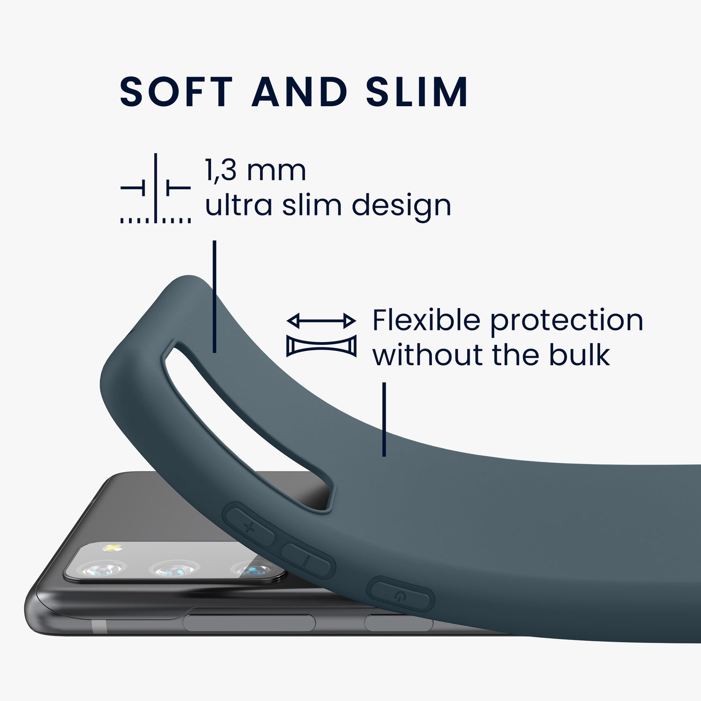 kwmobile Handyhülle für Samsung Galaxy S20 FE - Schutzhülle Cover