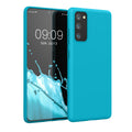 kwmobile Handyhülle für Samsung Galaxy S20 FE Hülle - TPU Case - Kabelloses Laden - Schutzhülle Cover in Cool Glacier Cool Glacier  